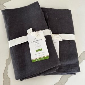 Pottery Barn Belgian Flax Linen
Sham Set (NEW)
